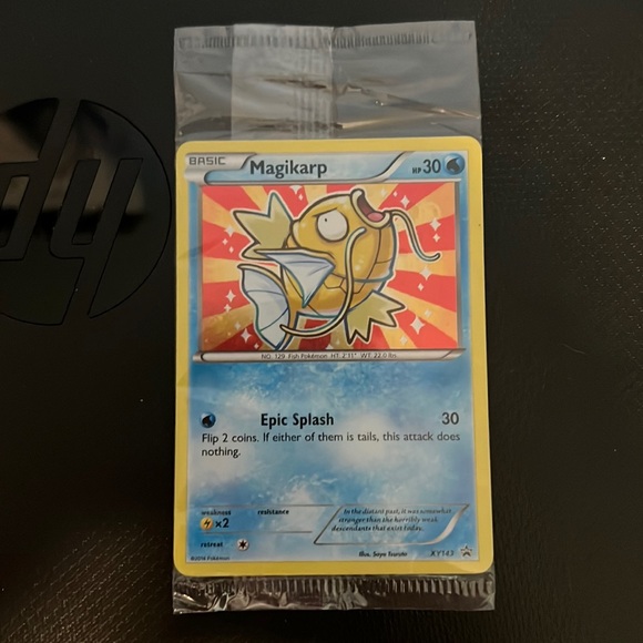 Pokemon Other - Pokémon Magikarp Black Star Promo Sealed XY143